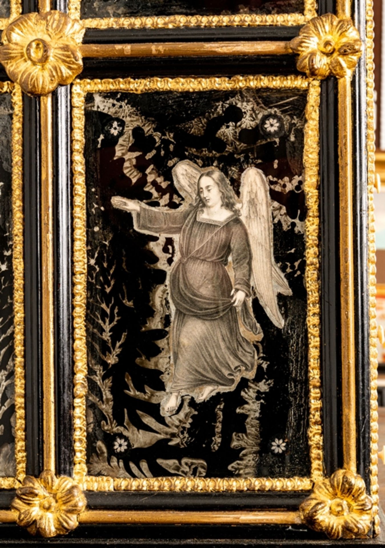 Antiker Kabinettschrank, italienisches Renaissance-Möbel des 17./18. Jhds., mit - Image 22 of 66