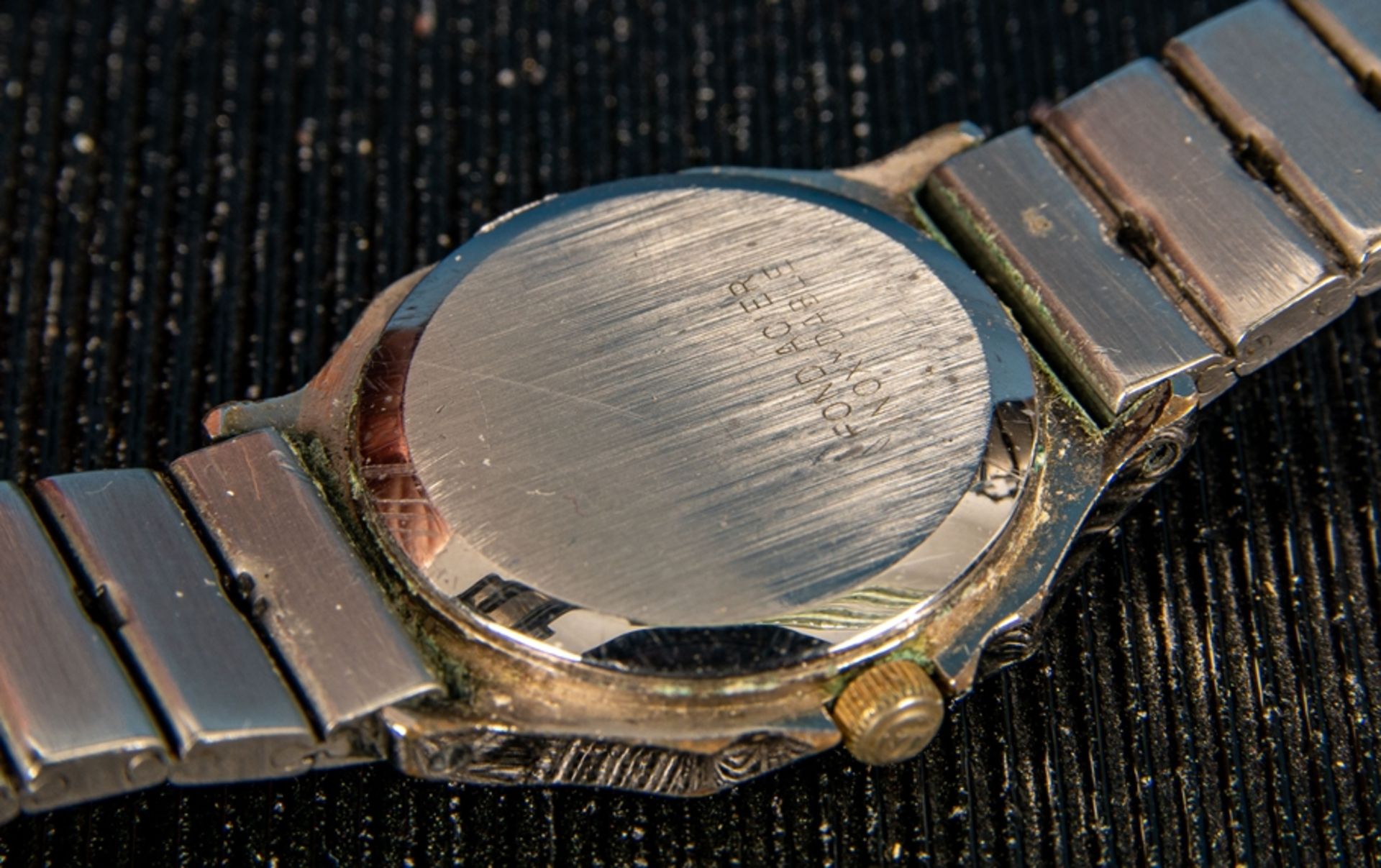 TISSOT - Damenarmbanduhr, Stahl/Gold, Quartzwerk ohne Funktion, weißes Ziffernb - Bild 6 aus 6