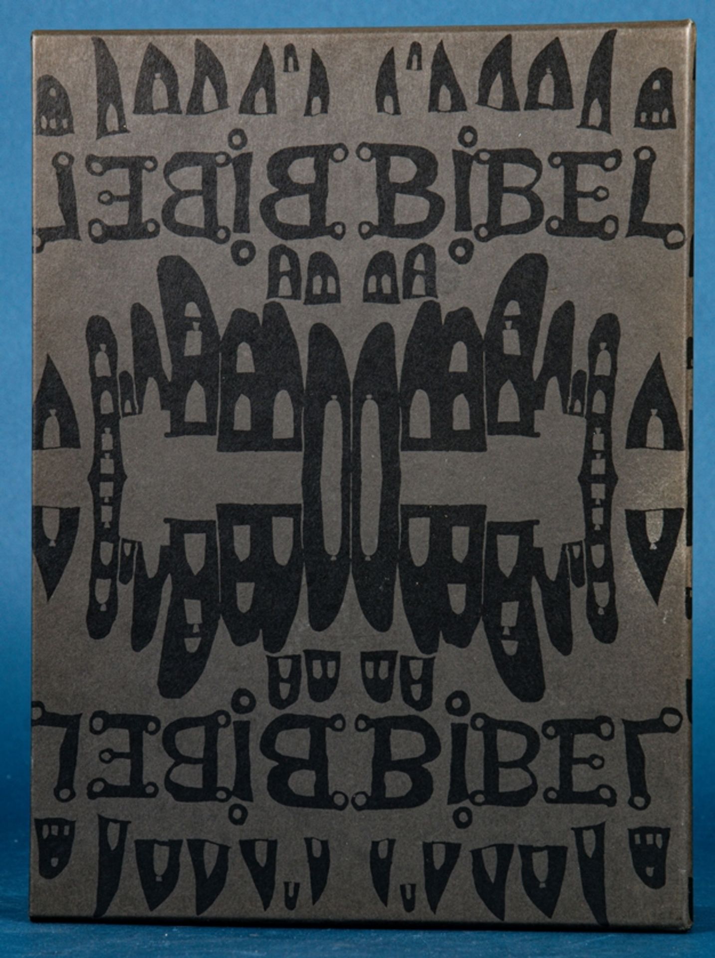 "Die Bibel" - von Friedensreich Hundertwasser illustrierte Bibel in orig. Schub - Image 2 of 15