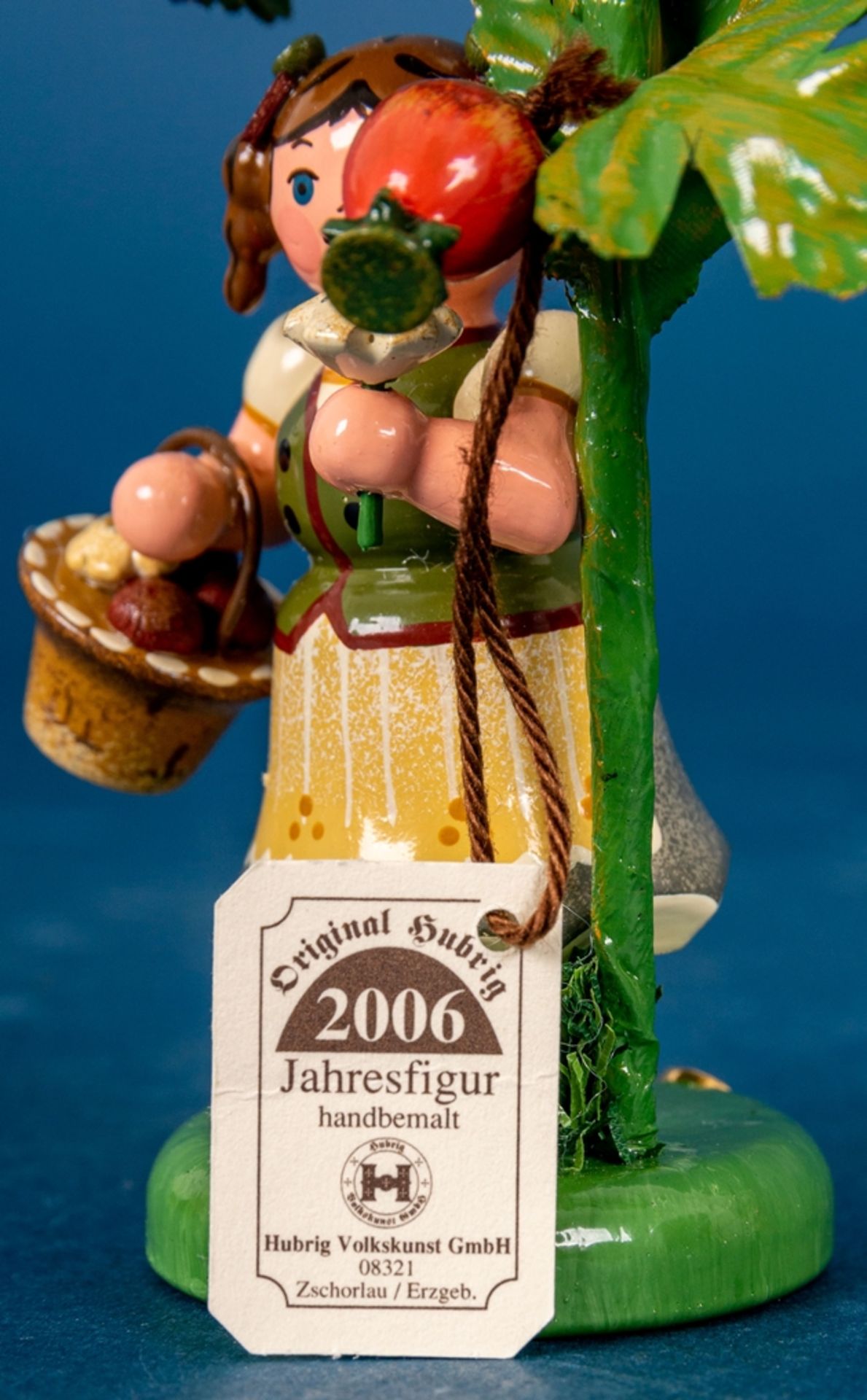 Handbemalte "Jahresfigur" von 2006 der Firma "Hubrig" (Erzgebirge); Höhe ca. 13 - Image 3 of 3