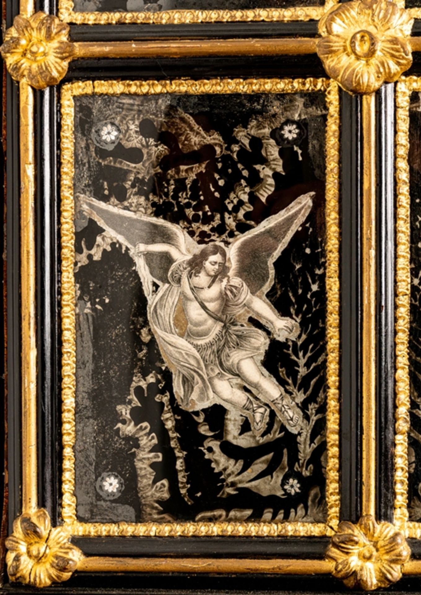 Antiker Kabinettschrank, italienisches Renaissance-Möbel des 17./18. Jhds., mit - Image 23 of 66