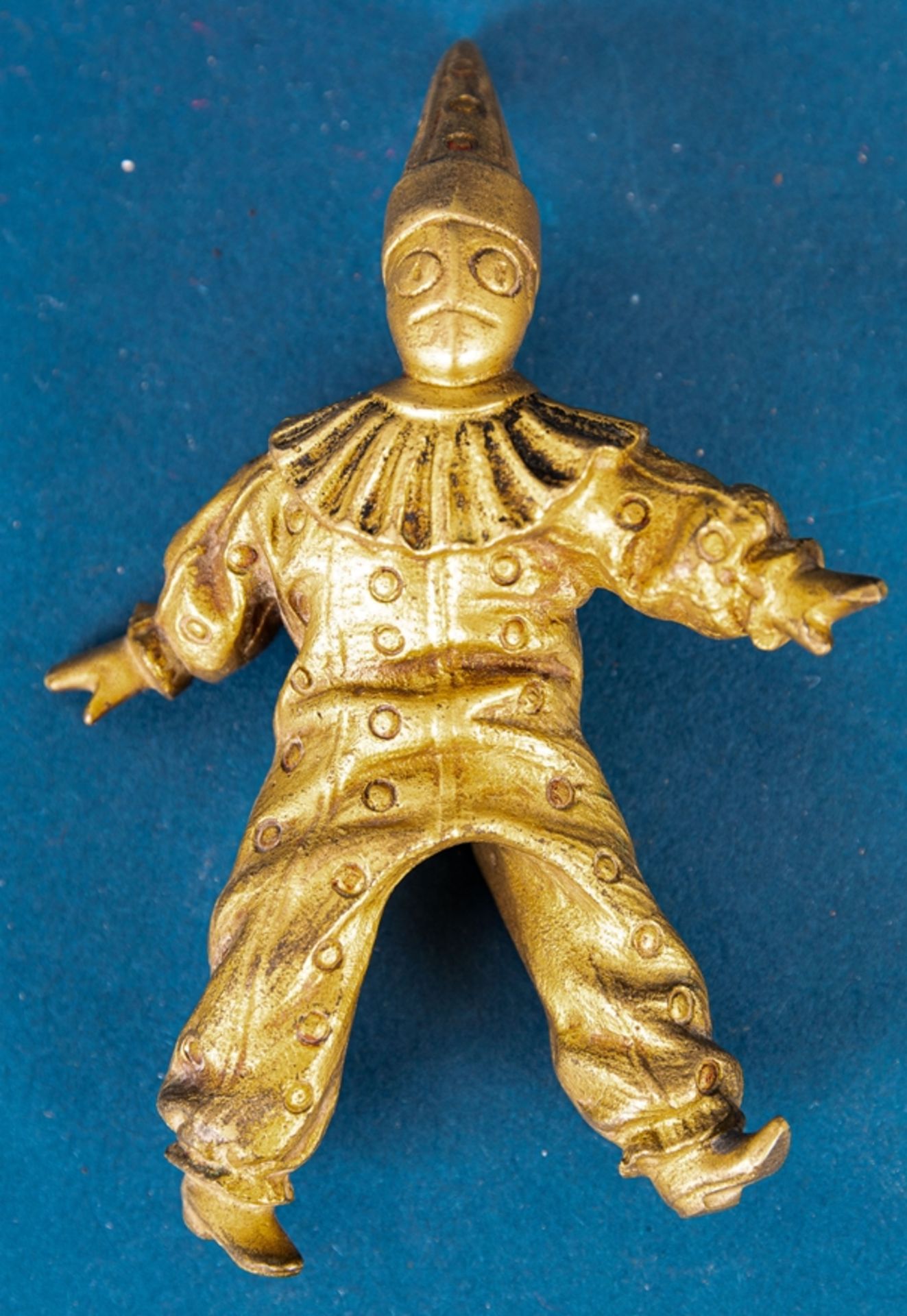 CLOWNTANZ" - Bronzefigur des Prof. Otto Poertzel (Scheibe/Thüringen 1876 - 1963 - Image 16 of 20