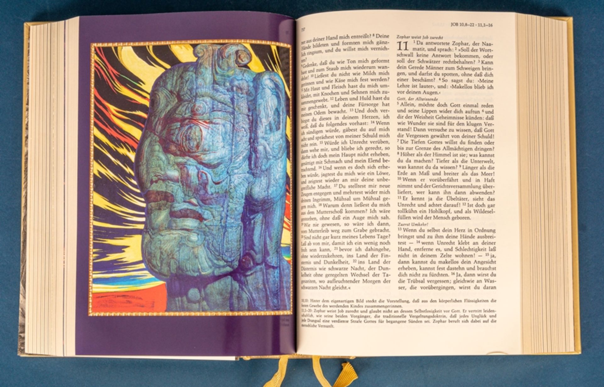 Limitierte von "ERNST FUCHS" bebilderte Pracht-Bibel im orig. Präsentetui, No 2 - Image 13 of 22