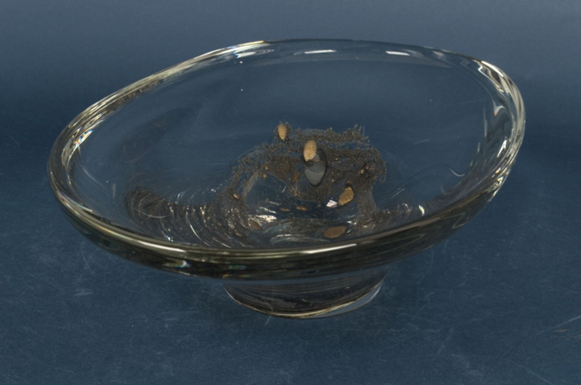 Unikat - Designer Glasschale, schweres dickwandiges farbloses Peill-Glas, im Bo - Image 5 of 13
