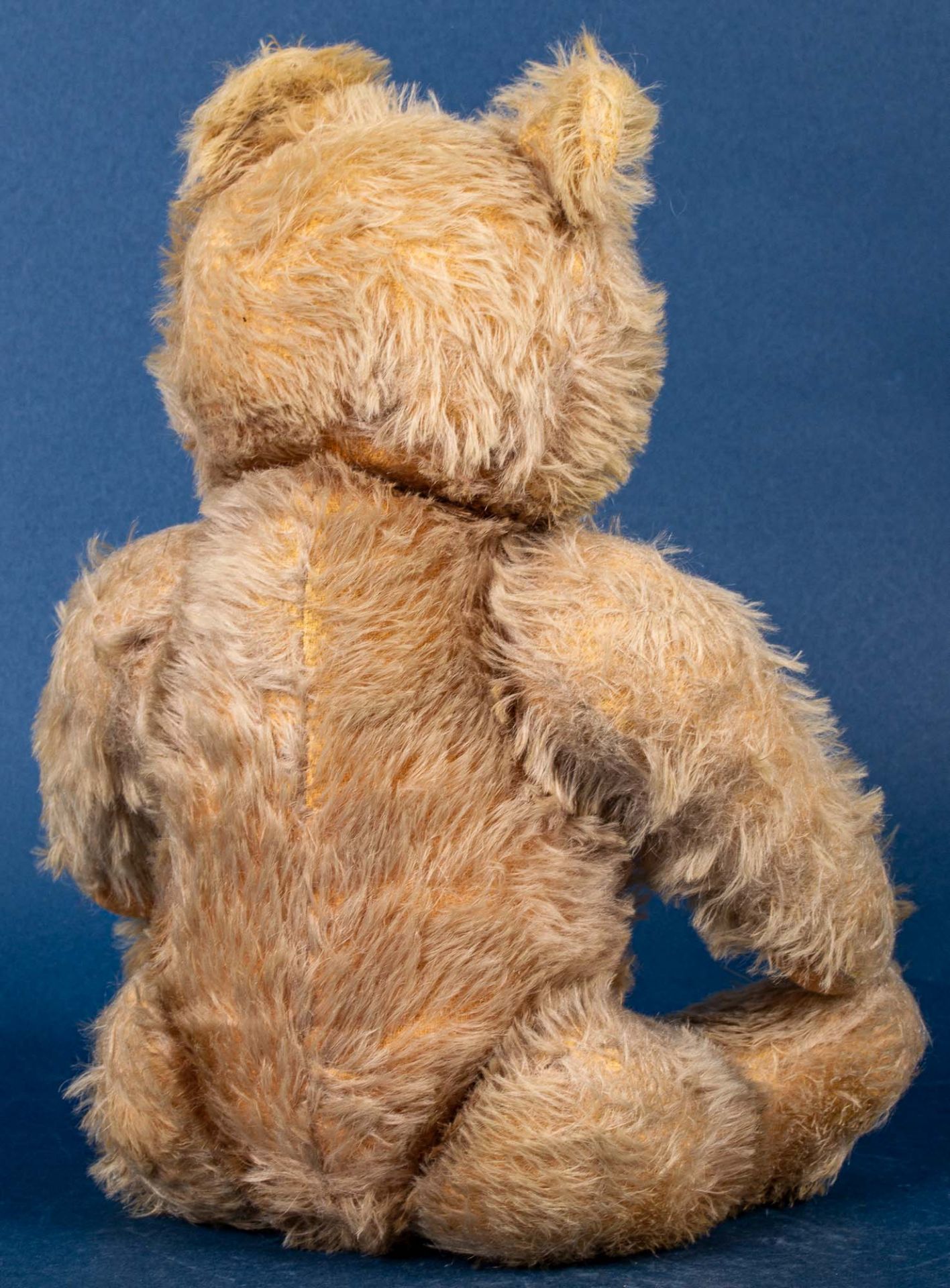 Alter STEIFF - TEDDY, gelblicher Mohairplüsch, wohl 1950er Jahre, Höhe ca. 40 c - Image 2 of 6