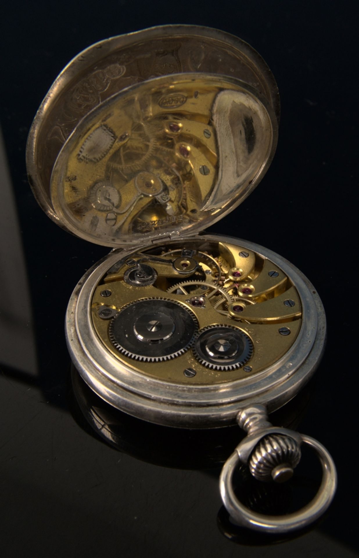 Elegante LONGINES Savonette Herrentaschenuhr der 1920er/30er Jahre; schlichtes - Image 5 of 8