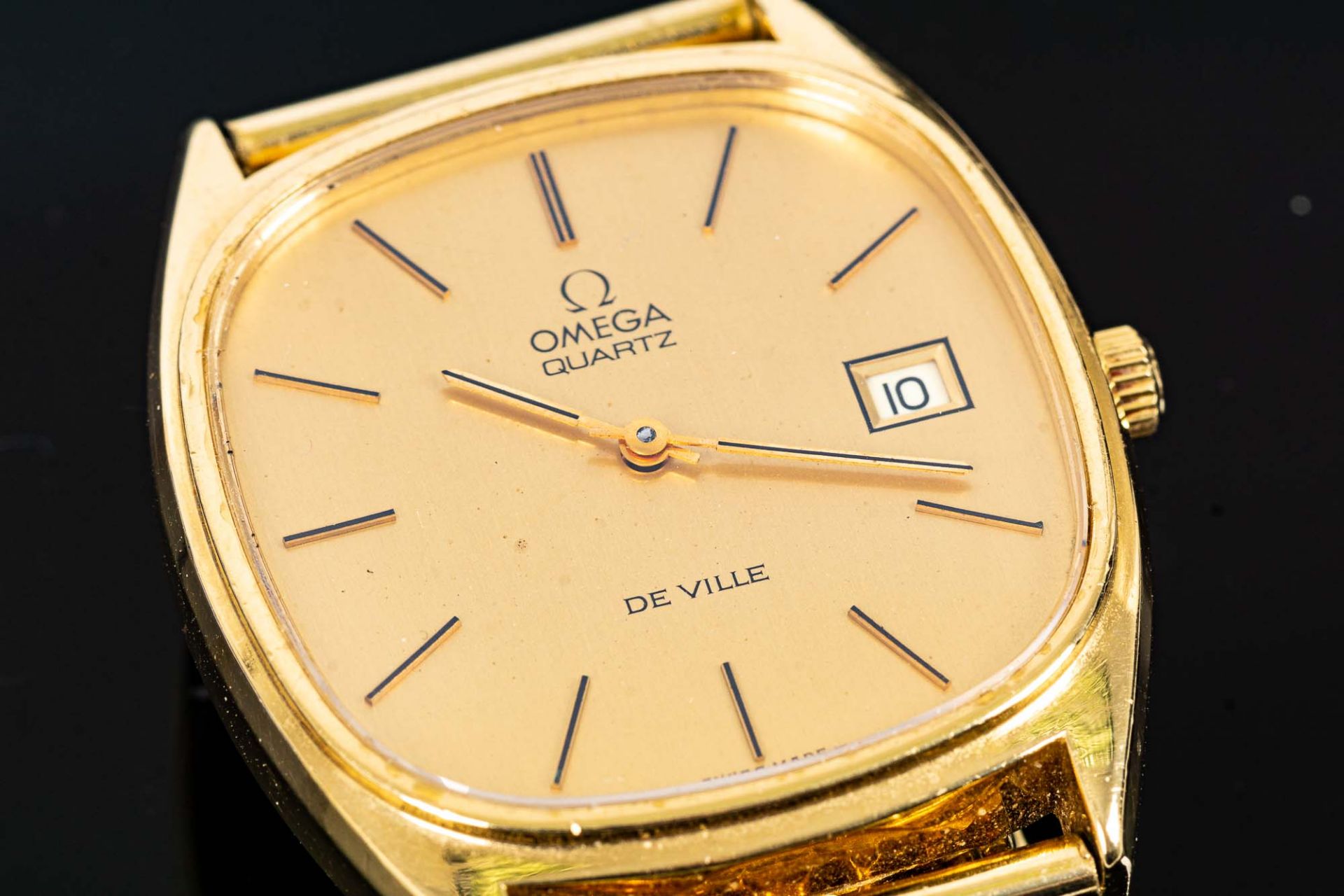 Zeitlos elegante OMEGA DE VILLE Herrenarmbanduhr der 1970er/80er Jahre. Cal. 13 - Image 10 of 12