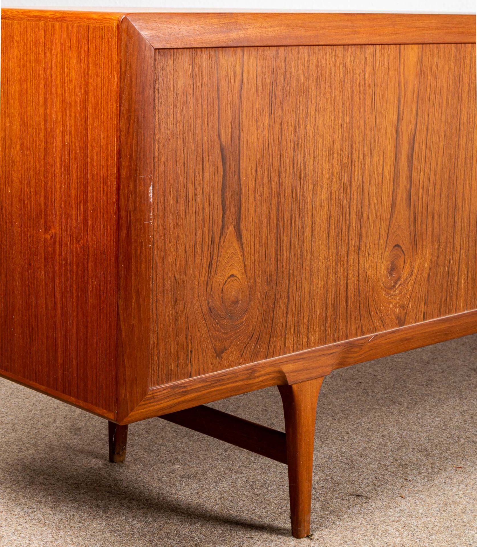 Elegantes, freistellbares MID-CENTURY Teakholz-Sideboard der 1960er/70er Jahre, - Image 15 of 16