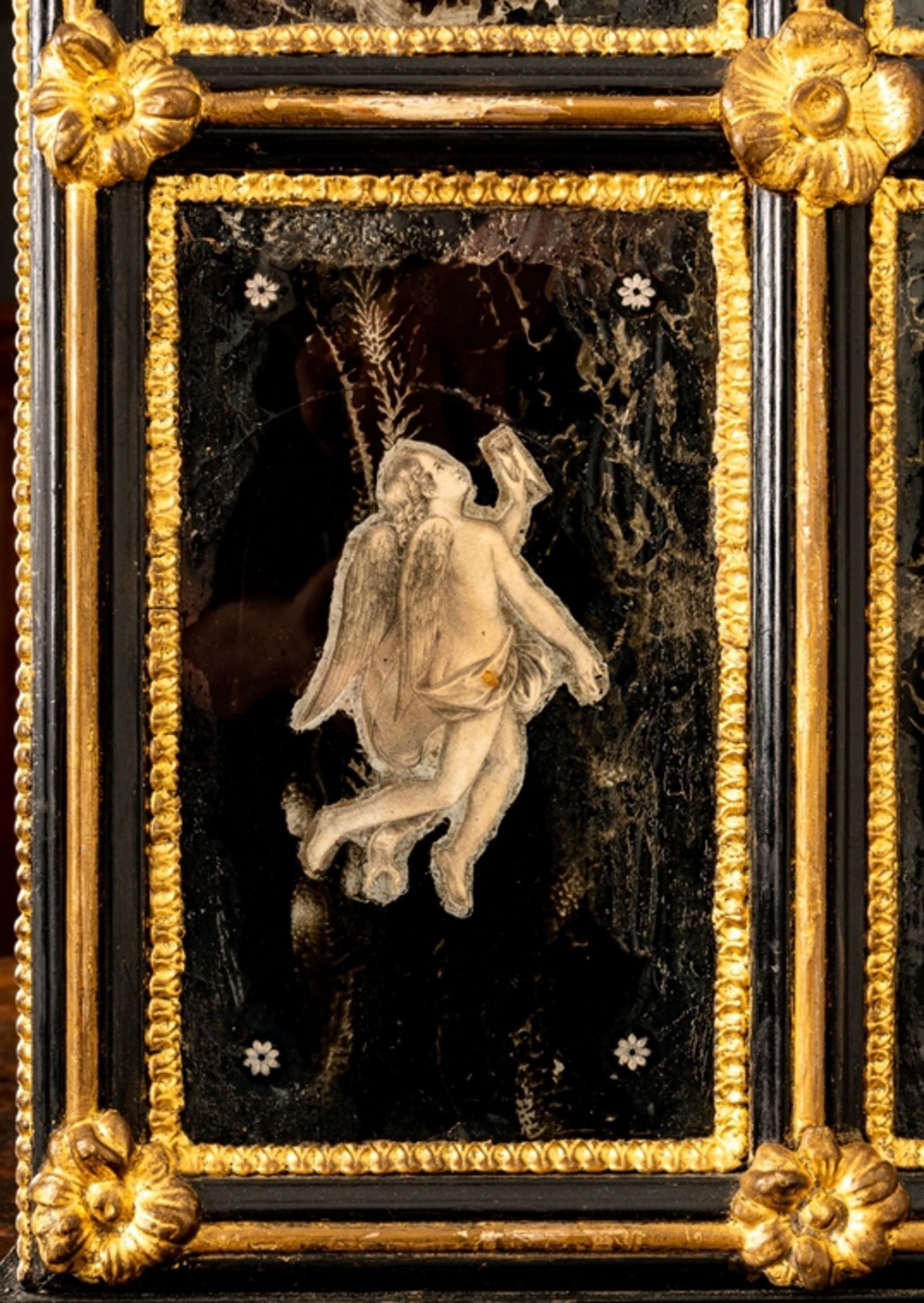Antiker Kabinettschrank, italienisches Renaissance-Möbel des 17./18. Jhds., mit - Image 28 of 66