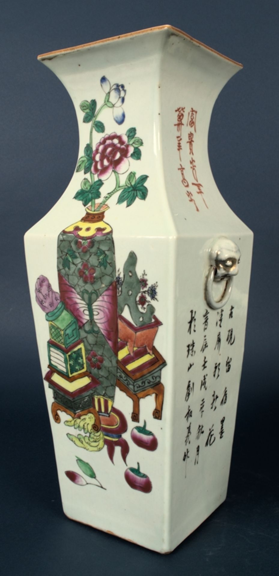Paar antiker "Hochzeits"-Vasen, China Qing-Dynastie aus Regierungszeit des Kais - Image 25 of 34