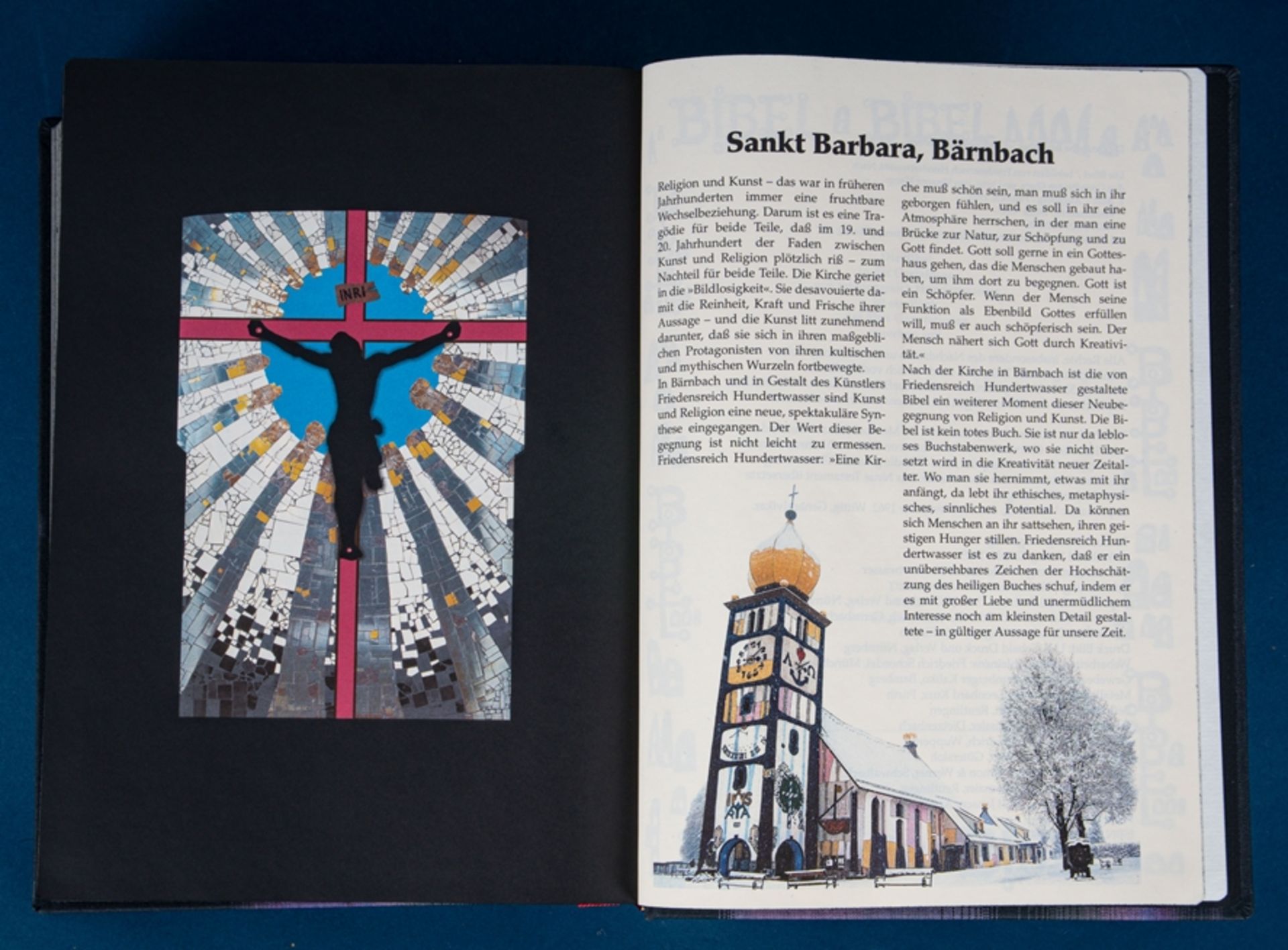 "Die Bibel" - von Friedensreich Hundertwasser illustrierte Bibel in orig. Schub - Image 12 of 15