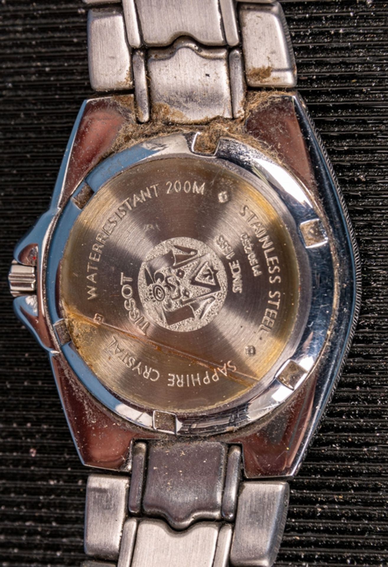 Tissot PR 200 Herrenarmbanduhr, Stahl, Modell P 150 / 250, Datum auf der 4, zen - Image 6 of 7