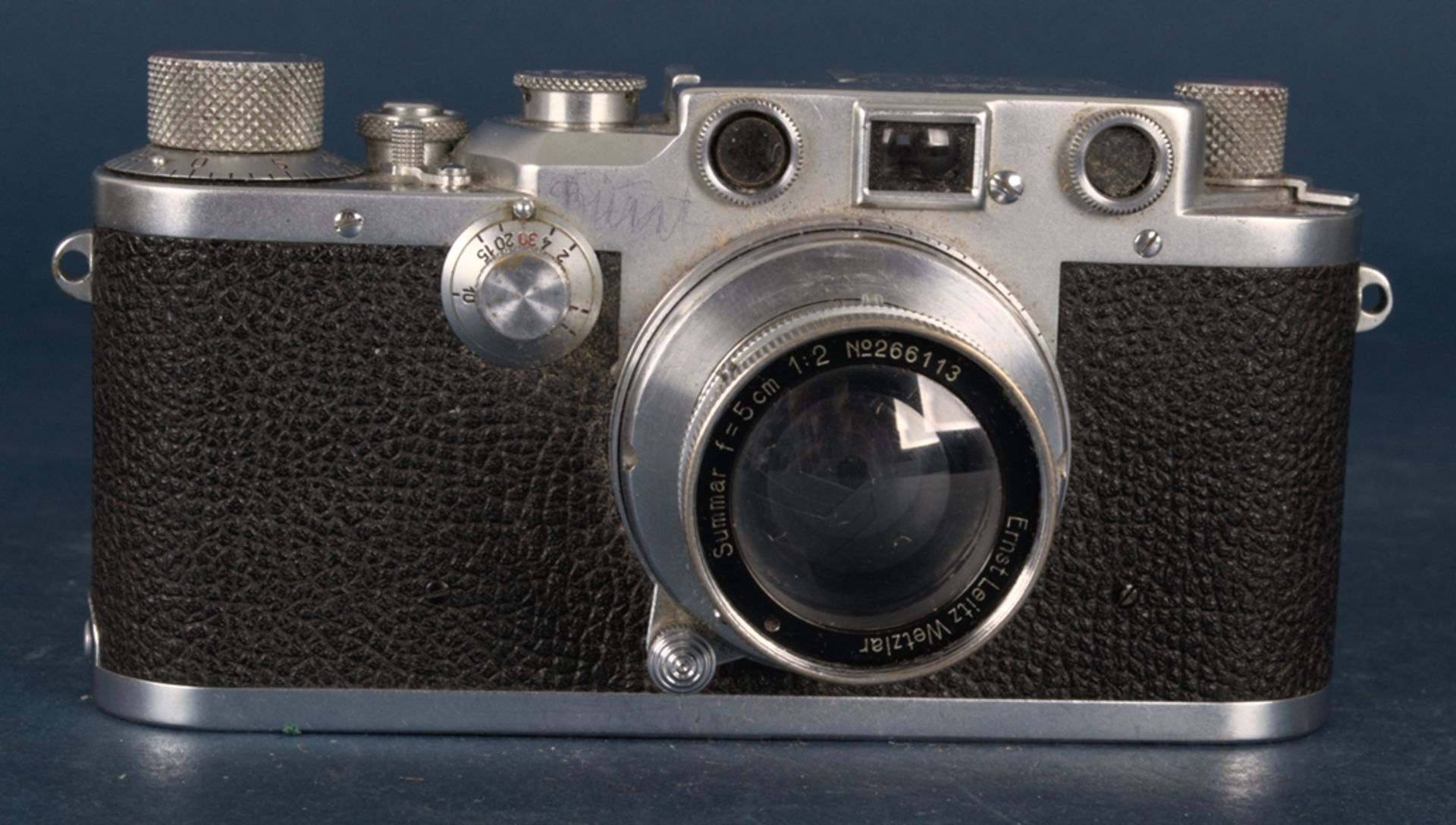 LEICA III C Photoapparat/ Photokamera mit Summar 1= 5 cm - 1:2 Objektiv von Ern - Bild 10 aus 14