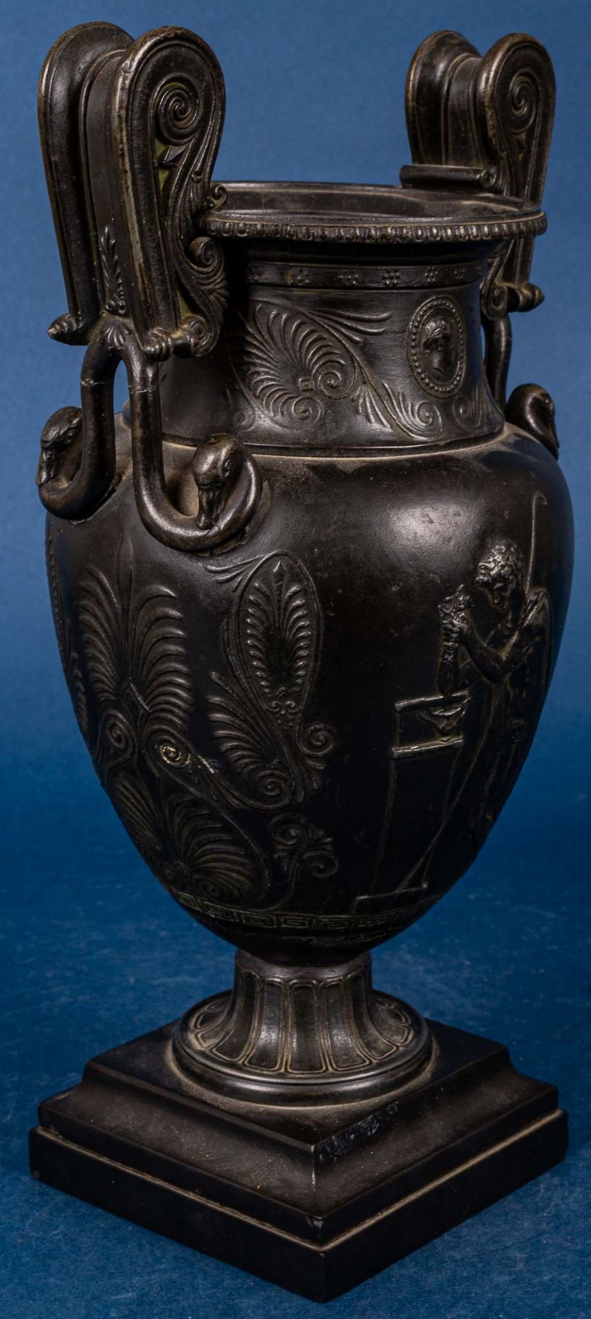 Seltene Bacchanalien-Vase (wohl) nach Entwürfen von Karl Friedrich Schinkel (Ne - Image 2 of 22