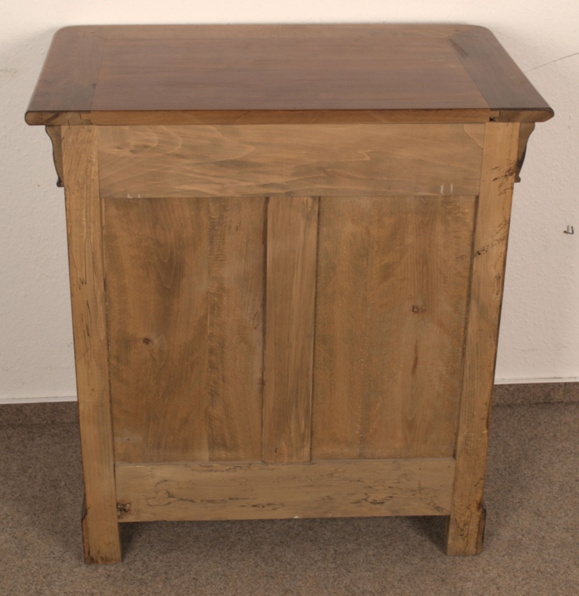 Eintüriges Kommodenschränkchen, sog. Halbschrank, Kirschbaum, Stil Biedermeier/ - Image 11 of 14