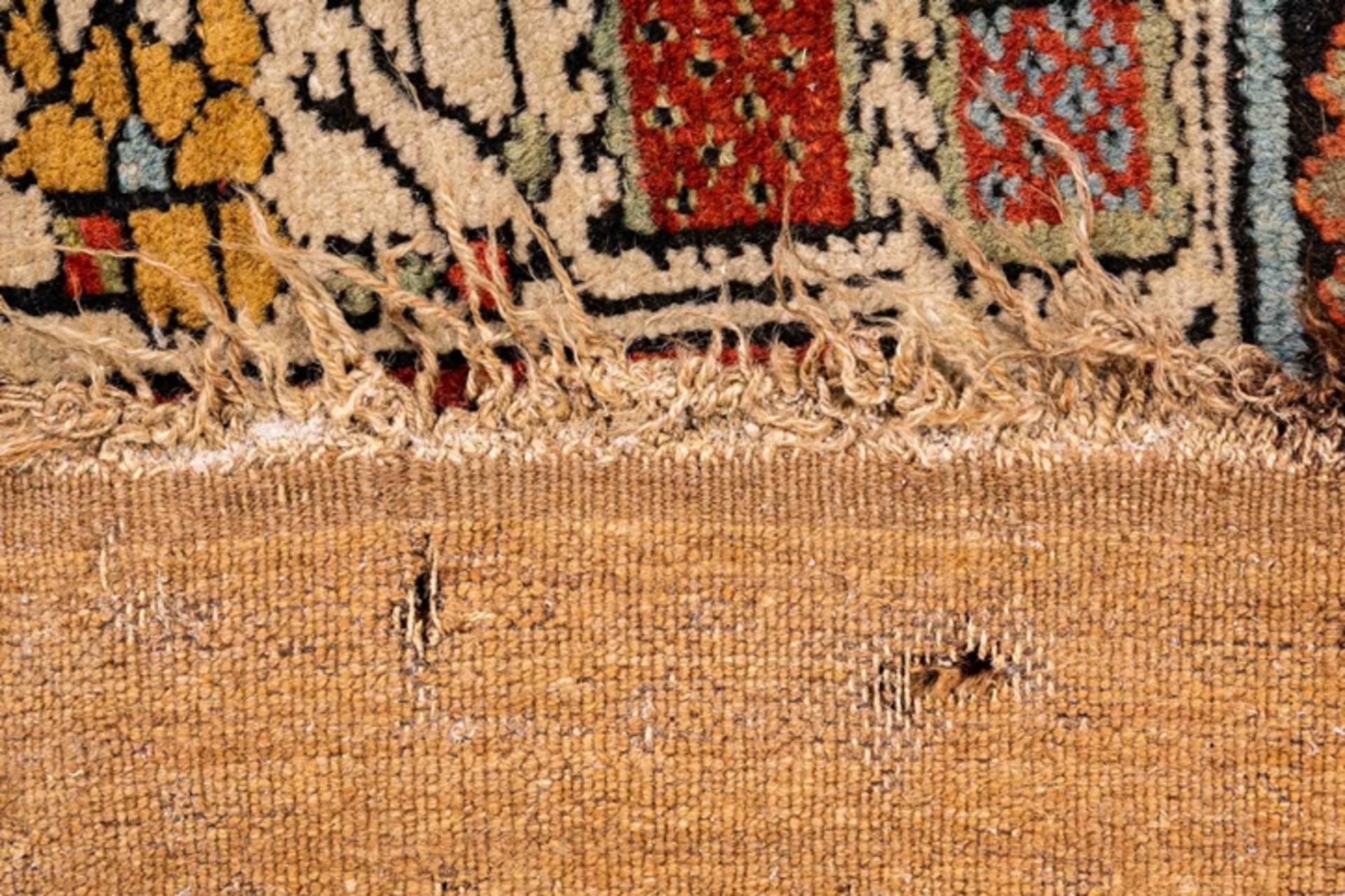 Sarab antik aus Westpersien, 2. Hälfte 19. Jhdt., seltener kamelhaarfarbener Fr - Bild 11 aus 13