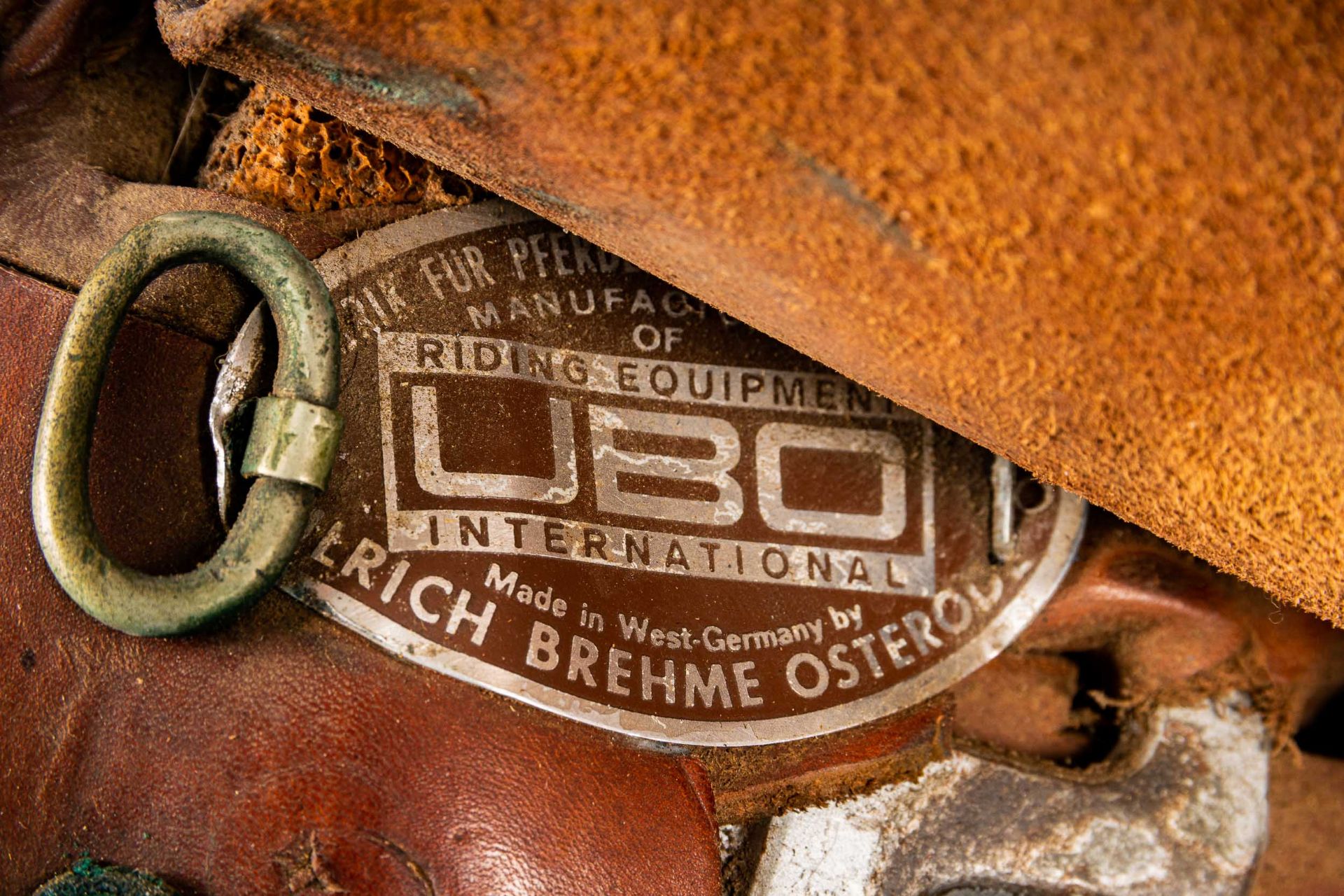 Älterer Reitsattel der Marke UBO International ( Ulrich Brehme Oster), West - G - Image 10 of 10