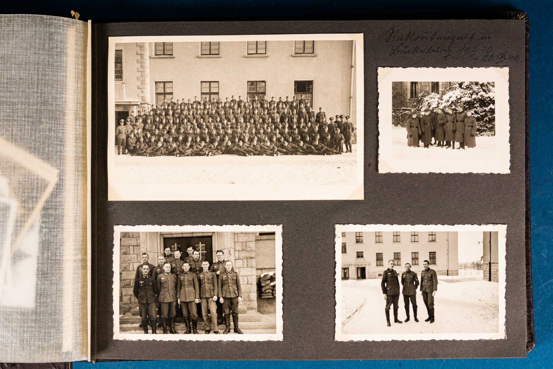 "Kriegserinnerungen" Album mit ungezählten Schwarz - Weiß - Fotos in versch. Fo - Image 7 of 10