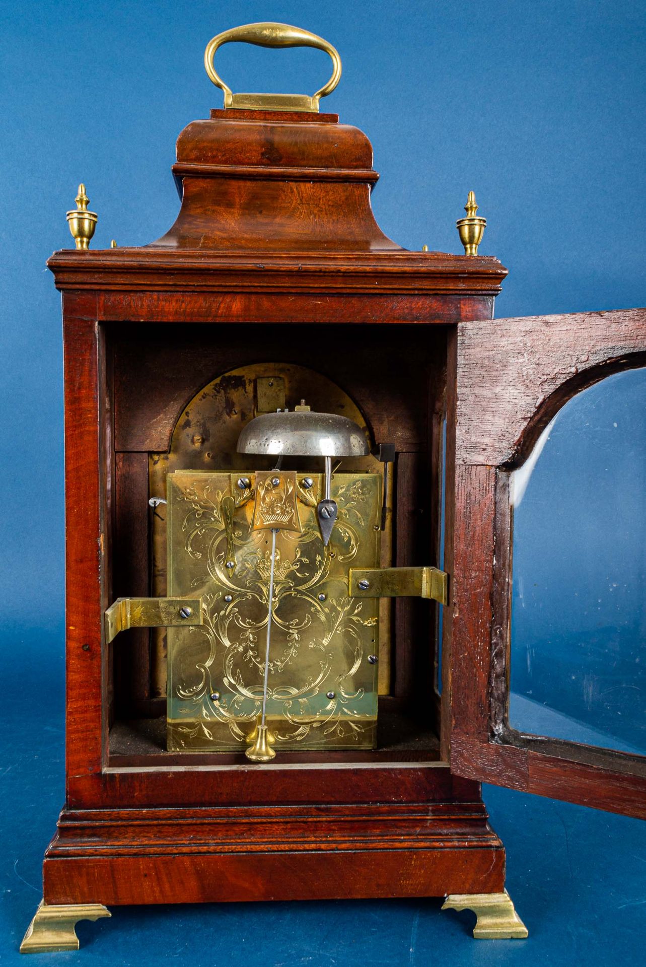 Engliche Bracketclock des THOMAS REID - London um 1780, schlichtes, elegantes, - Image 11 of 31