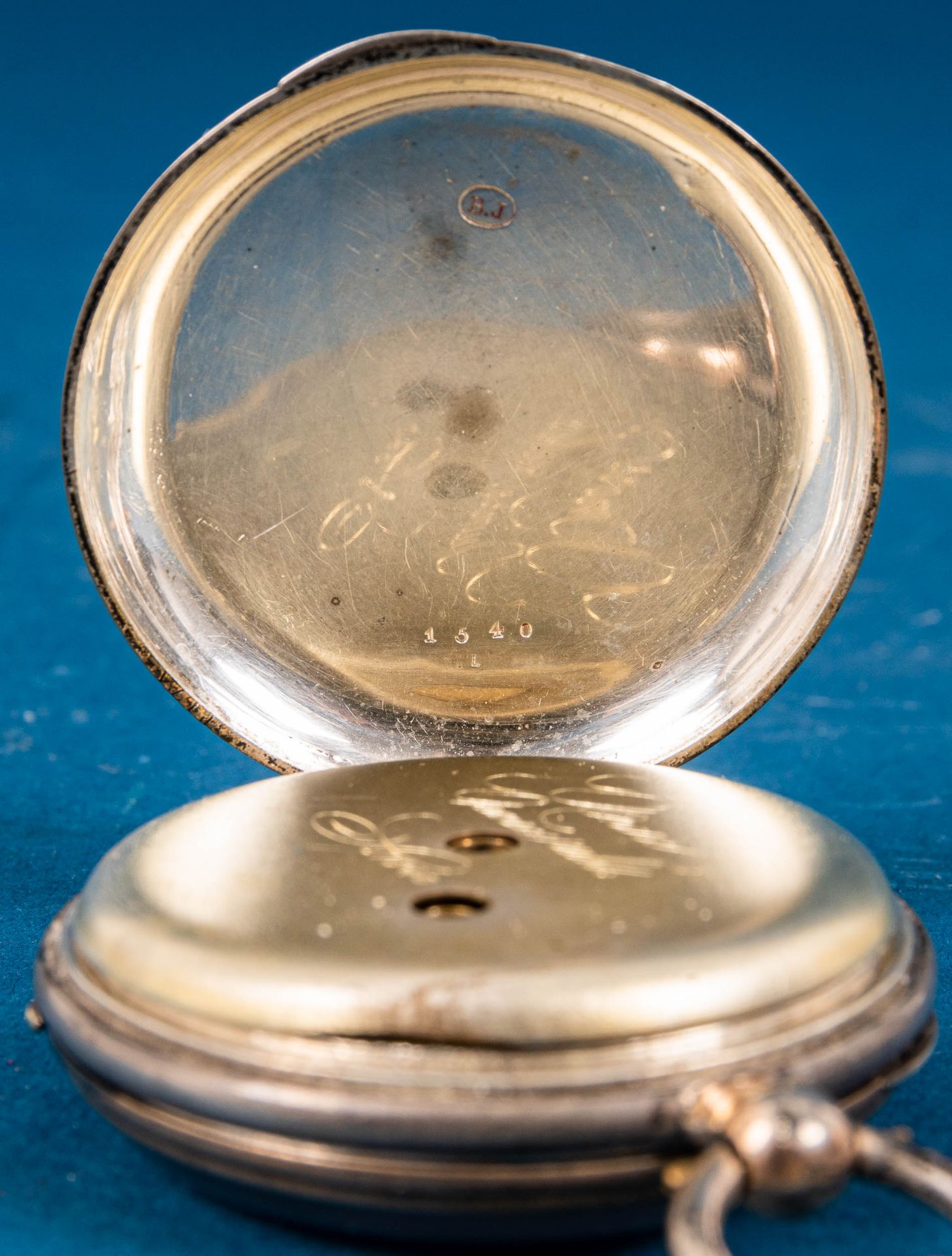 2 antike Taschenuhren mit Schlüsselaufzug, 1 Gehäuse in Silber, beide um 1900, - Image 17 of 21