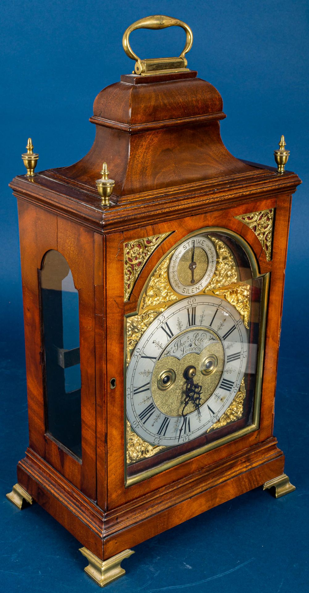 Engliche Bracketclock des THOMAS REID - London um 1780, schlichtes, elegantes, - Image 22 of 31