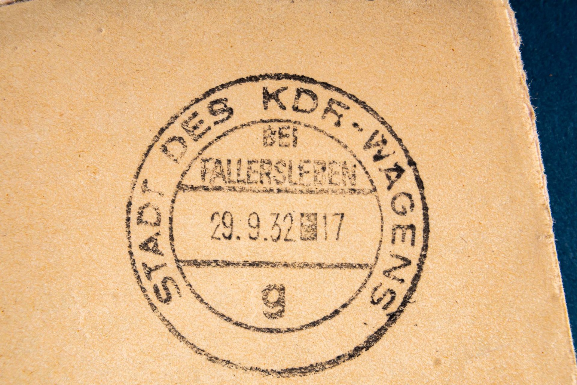 Kleiner Feldpoststapel, ca. 20 Stück des "Fähnrich zur See" Werner Bues. Die me - Image 15 of 16