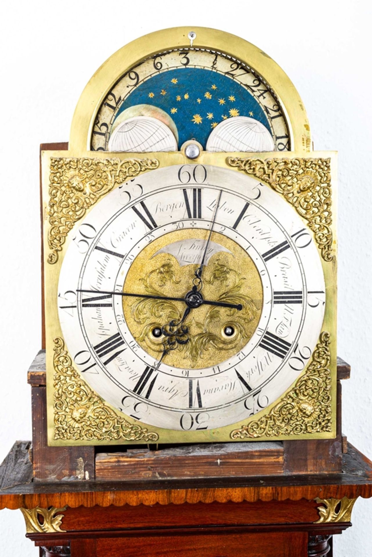 Antike englische Bodenstanduhr von JOSEPH FINNEY - LIVERPOOL um 1760, Georgian, - Image 21 of 27