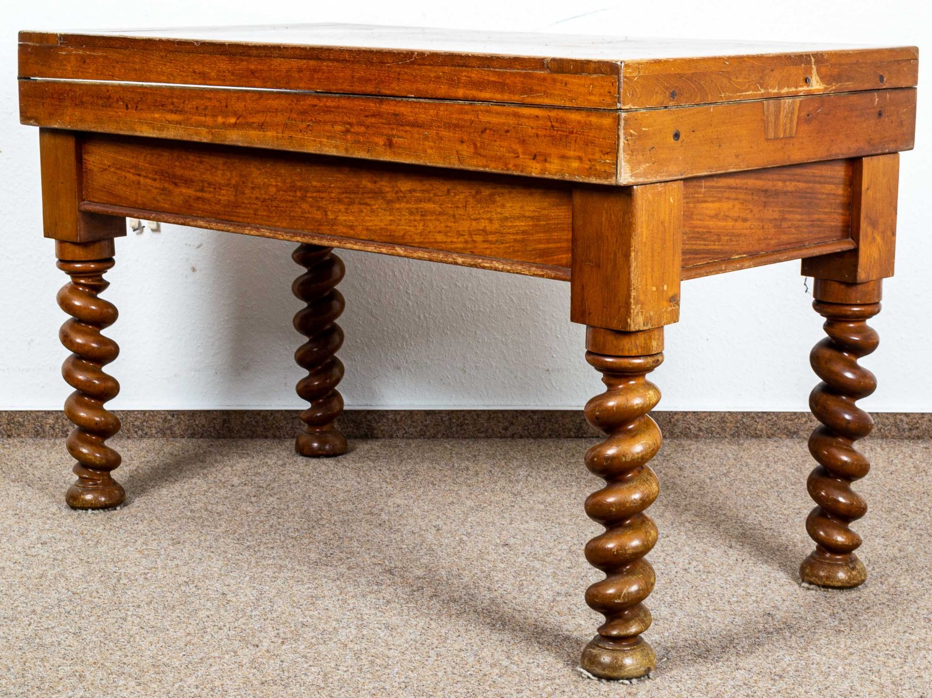 Außergewöhnliche "Carambolage" bzw. Billard - Tisch; ausziehbares und aufklappb - Image 6 of 17