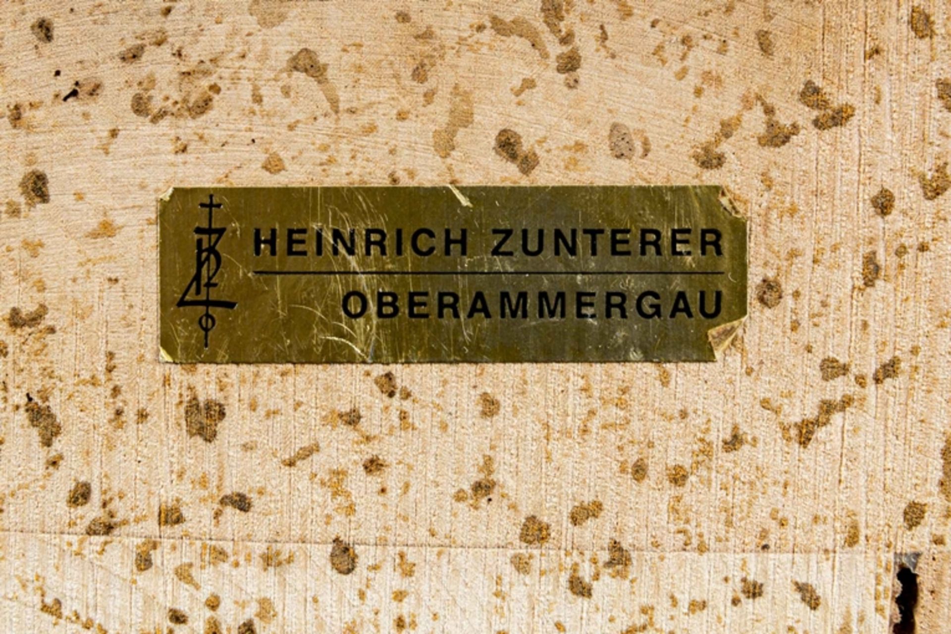 "Die heiligen 3 Könige, mit großem Engel und 2 Schafen" - Oberammergau'er Schnitzkunst aus der Werk - Image 15 of 32