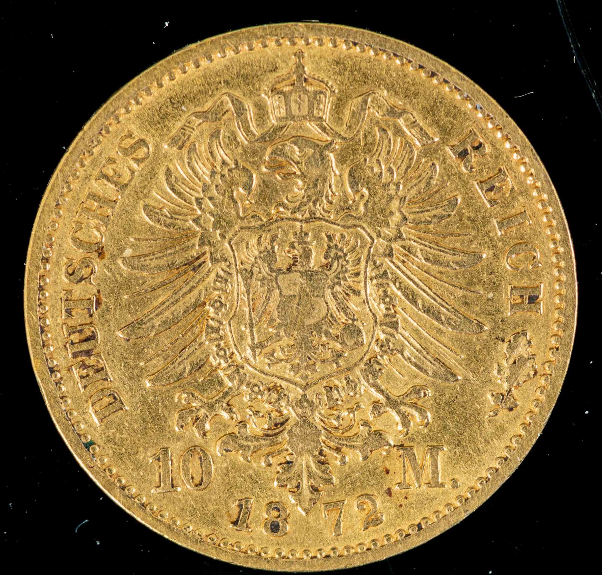 10 Reichsmark "Goldmark", Preussen- 1872. - Image 2 of 2