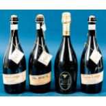 4 Flaschen Pro-Secco (Italien).