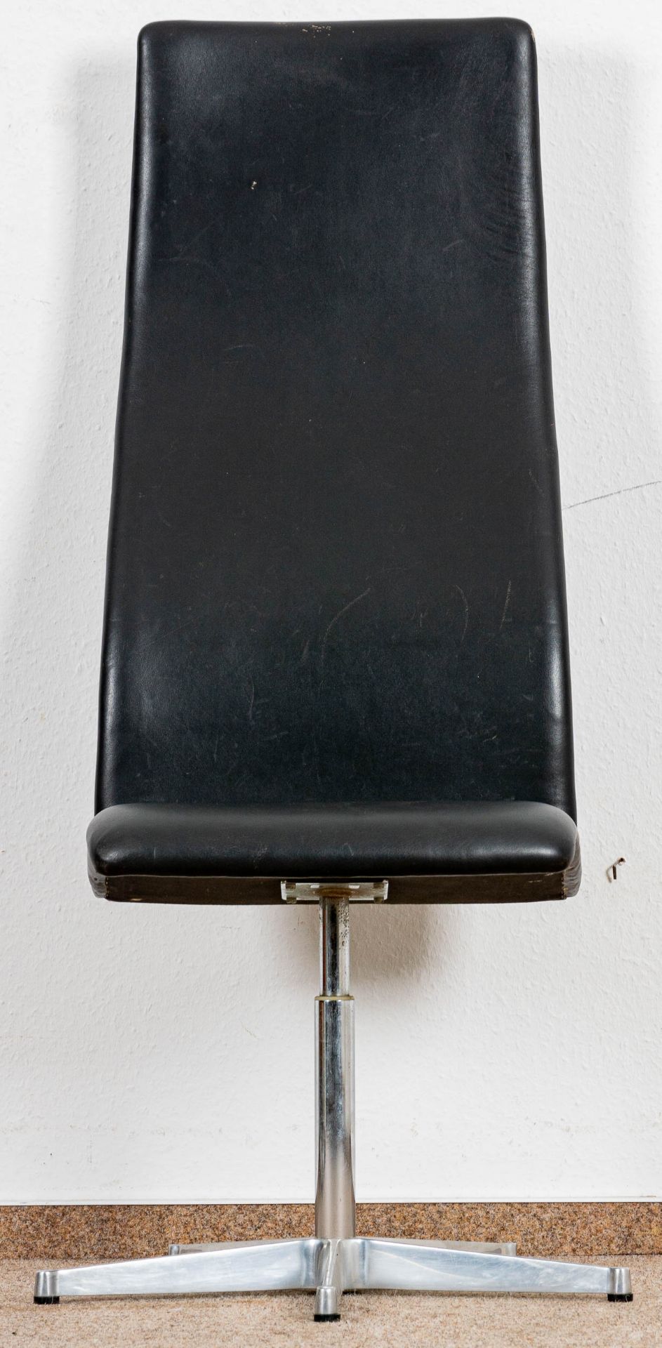 1 x Oxford Chair Model 3162 für Fritz Hansen, designed by ARNE JACOBSEN (Dänemark); Entwurf von ca - Image 3 of 12