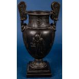 Seltene Bacchanalien-Vase (wohl) nach Entwürfen von Karl Friedrich Schinkel (Neuruppin 1781 - 1841