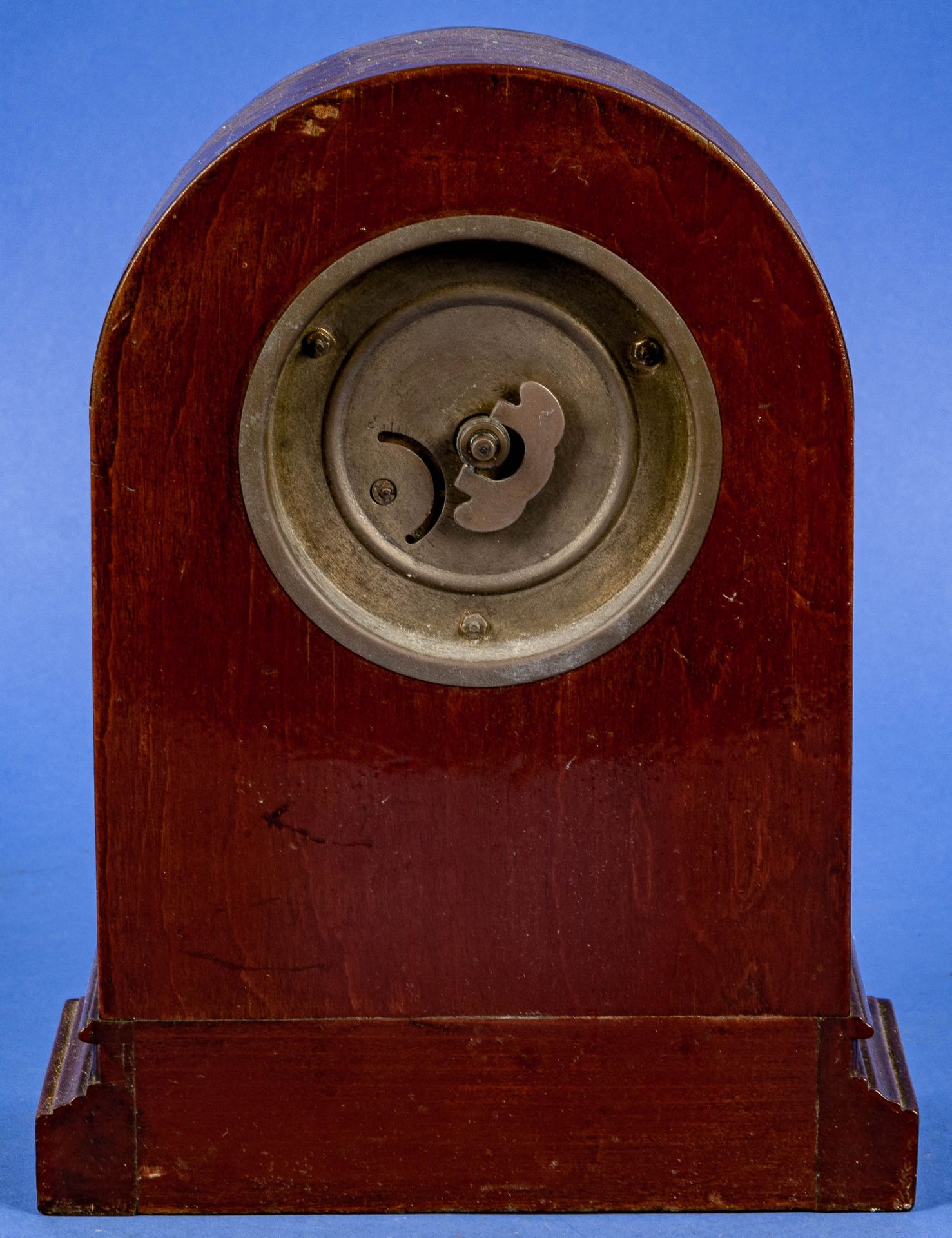Antike Vertiko-Uhr, funktionstüchtiges 8 Tagewerk (wurde nicht auf Ganggenauigkeit und Vollständigk - Image 7 of 8