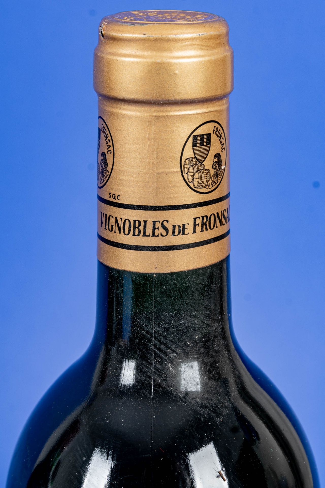 5 versch. Flaschen französischer Rotwein, zwischen 1970 und 1985 abgefüllt, leicht differierende Fü - Bild 16 aus 16