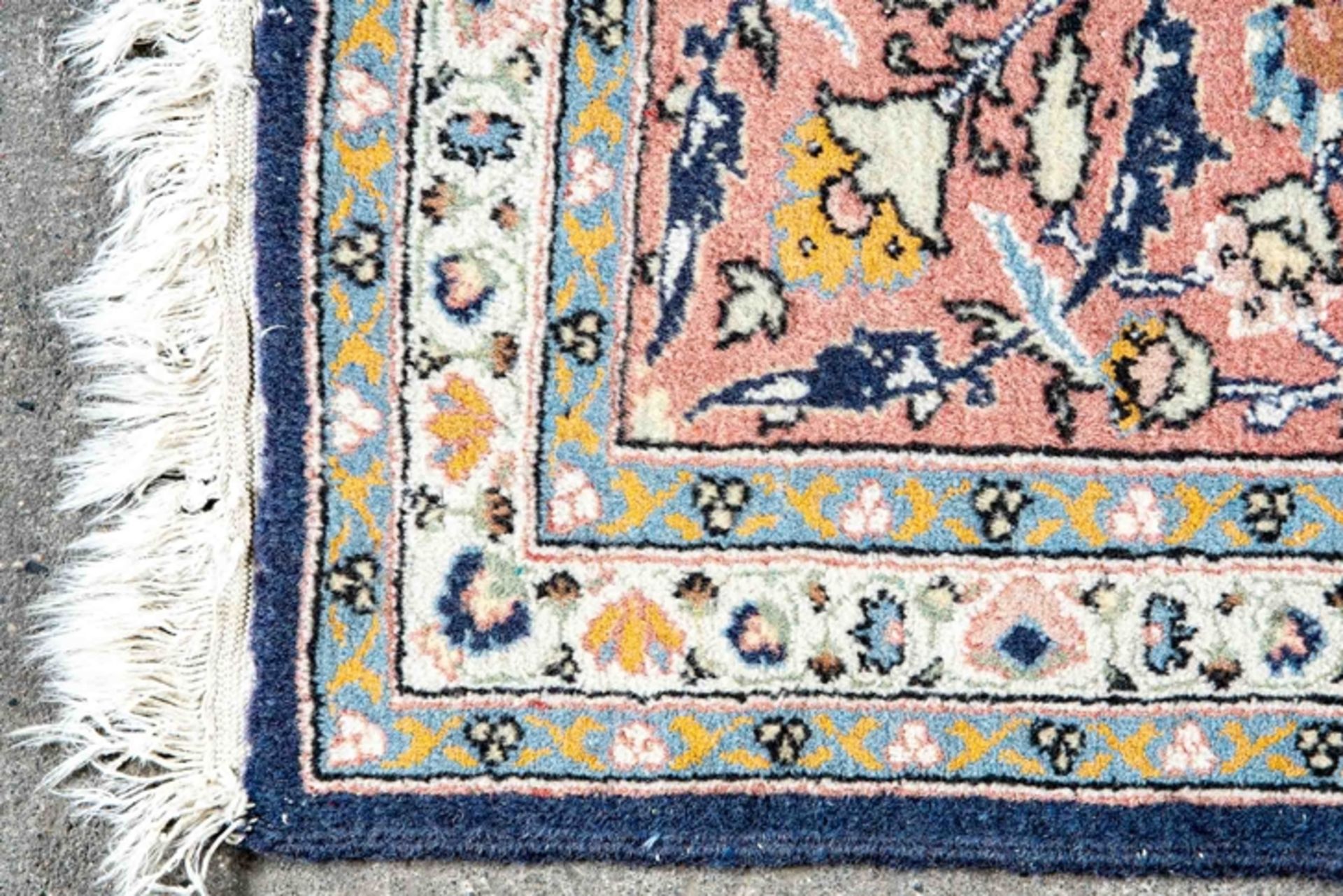 Aelterer türkischer HEREKE-Teppich, floral durchgemusterter Fond, ca. 185 x 275 cm, geringe Shirazi - Image 3 of 5