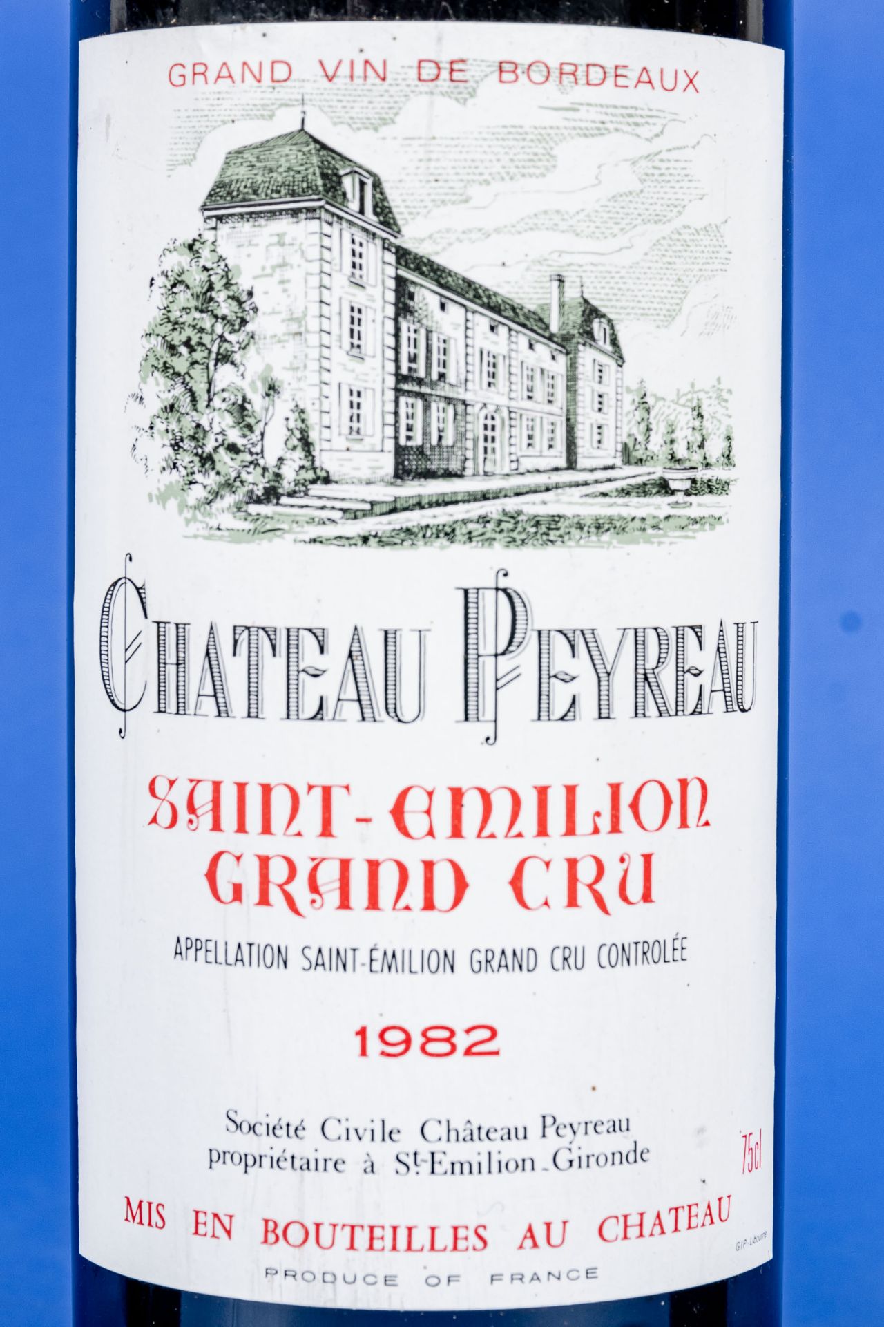 5 versch. Flaschen französischer Rotwein, zwischen 1970 und 1985 abgefüllt, leicht differierende Fü - Bild 12 aus 16