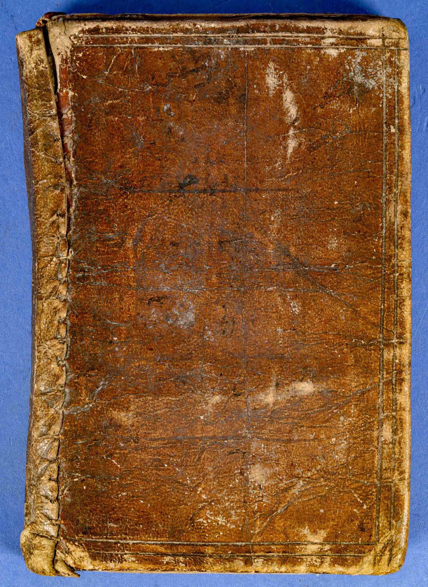 Antikes handgeschriebenes Gebetsbuch, arabischer Raum, wohl frühes 19. Jhdt.; heller Ledereinband, - Image 2 of 5