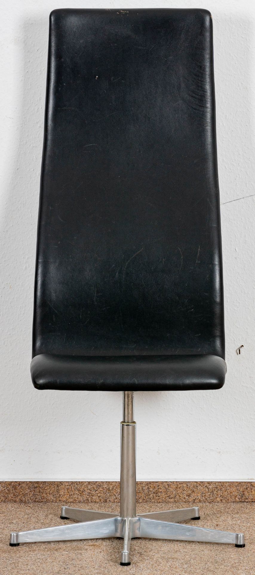 1 x Oxford Chair Model 3162 für Fritz Hansen, designed by ARNE JACOBSEN (Dänemark); Entwurf von ca - Image 2 of 12