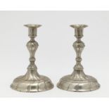 A pair of candlesticks