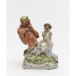 Satyr mit Knabe