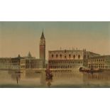 Venedig - Blick auf den Dogenpalast und die Piazzetta