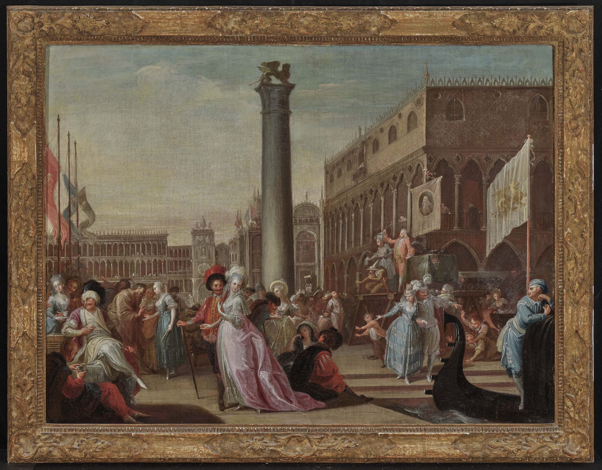 Venedig - Komödianten auf der Piazzetta - Image 2 of 2