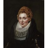 Damenbildnis. Peter Paul Rubens, 1577 Siegen - 1640 Antwerpen und Mitarbeiter