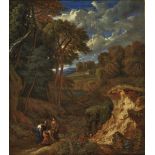 Baumlandschaft mit antikisierender Figurenstaffage