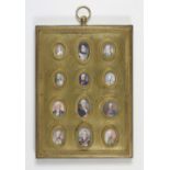 Napoleon und seine Zeit - Sammlung von zwölf Porträtminiaturen
