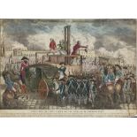 Execution de Louis Capet XVIme du nom, le 21. Janvier 1793