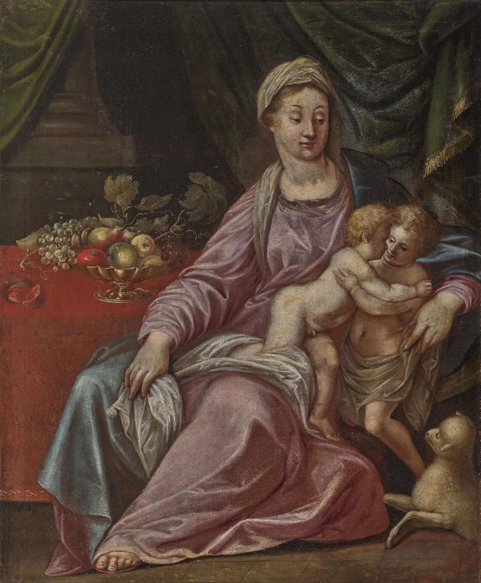 Maria mit dem Kind und dem Johannesknaben