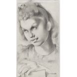Etude pour une jeune fille dessinant. 1932