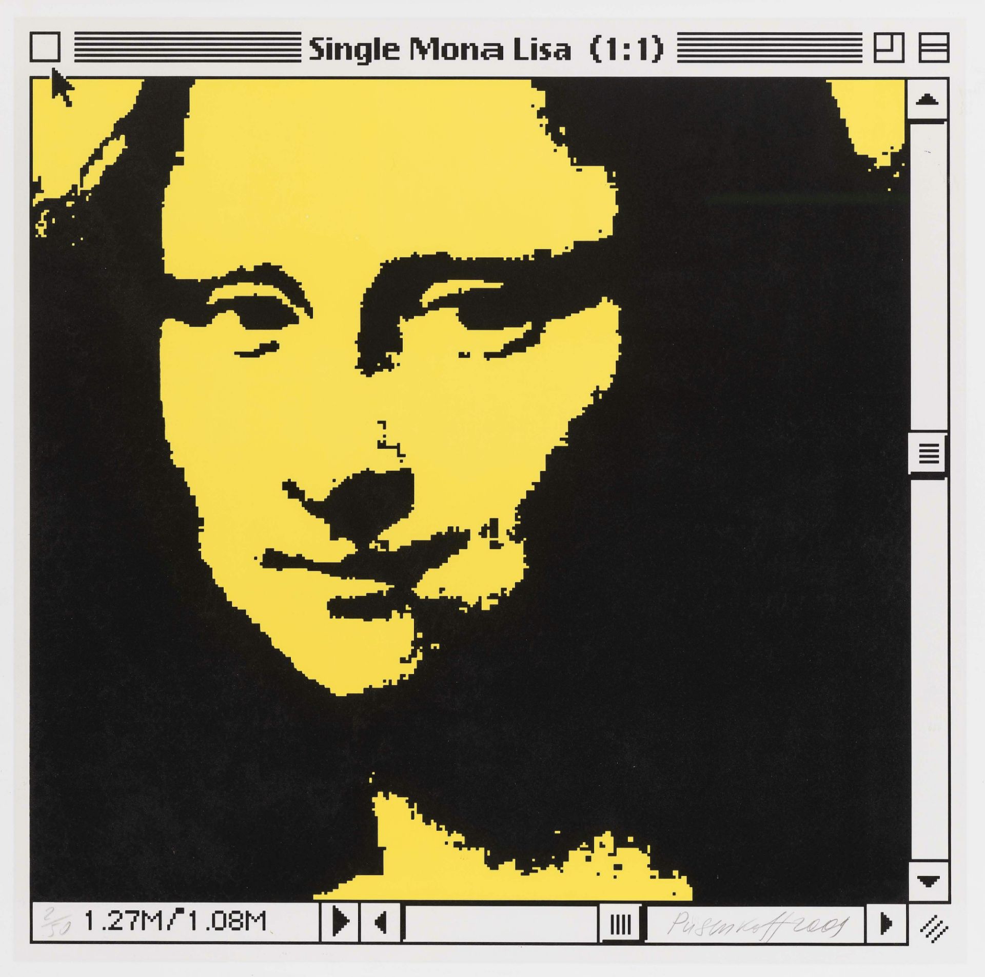 Single Mona Lisa. 2001